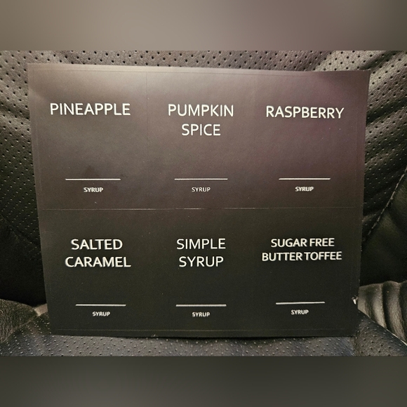 Syrup Label Stickers Set‎ - Picture 10 of 12